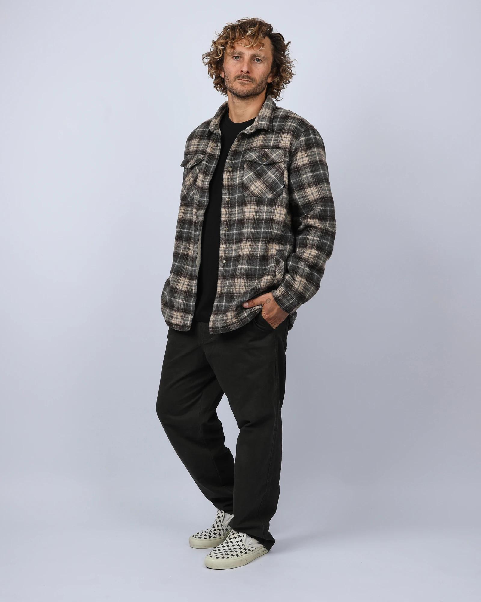 Canyon Sherpa Flannel - Light Char