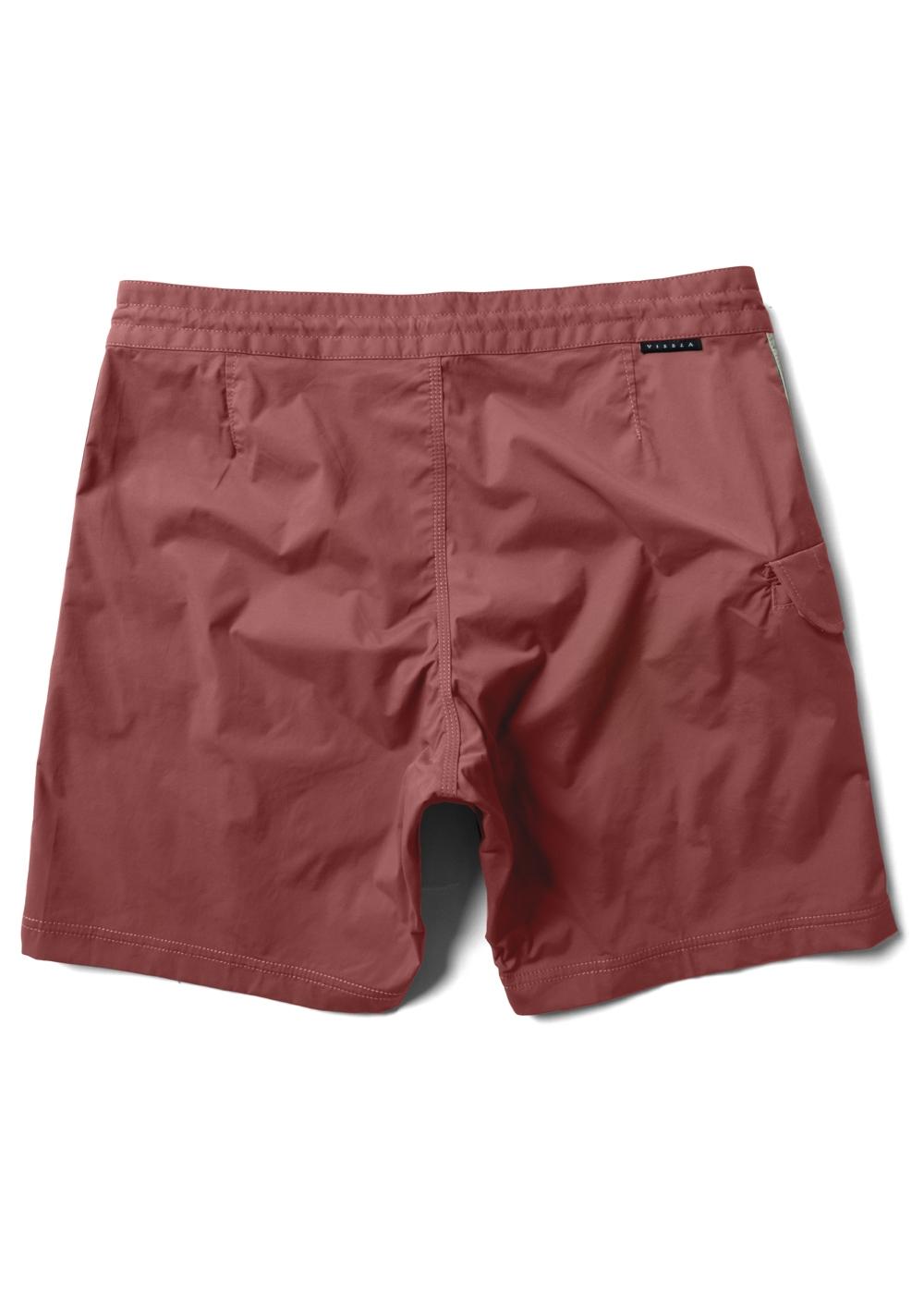 Trip Out 17.5" Boardshort - Red Wash