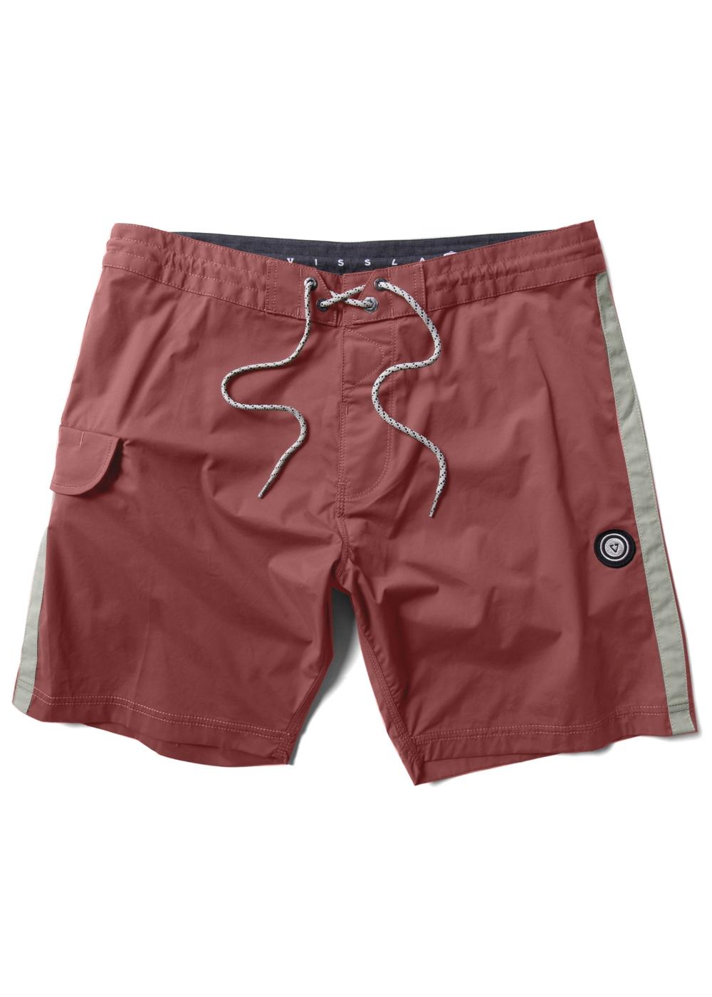 Trip Out 17.5" Boardshort - Red Wash