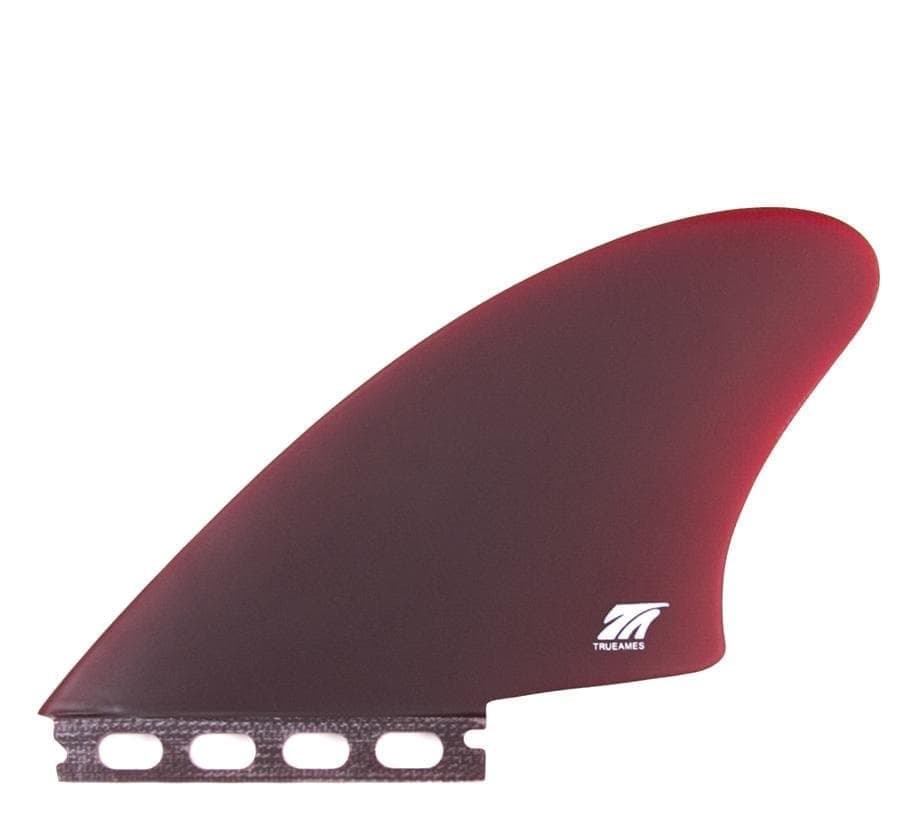 True Ames Hobie Fish Surfboard Fins - Red (Futures)