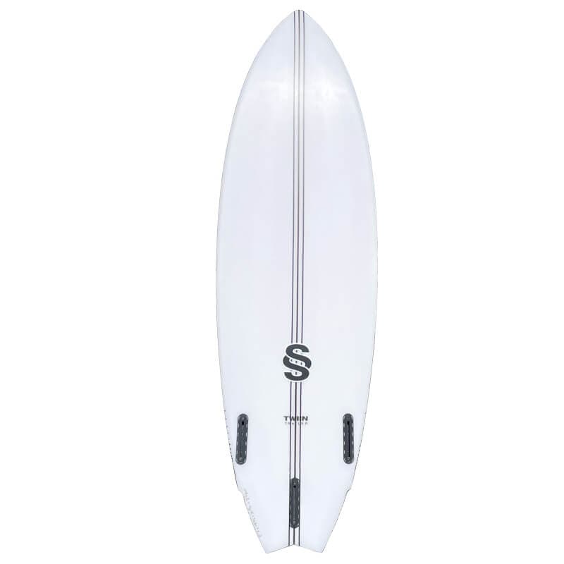 Twin Trailer (SMTH Shapes) - 6' 3" x 20 7/8" x 2 11/16" x 37.6L - Futures 4