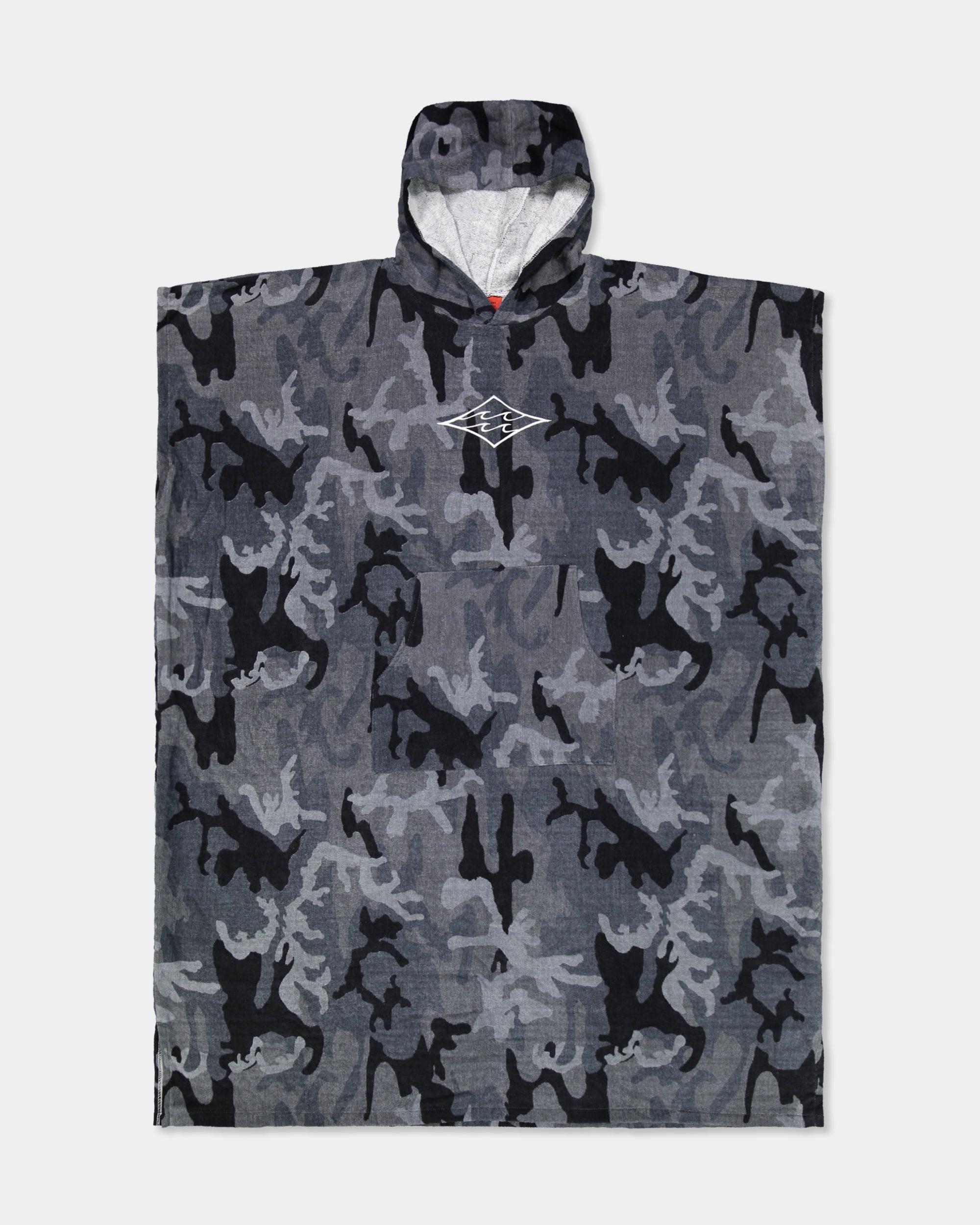 Hooded Towel Camo Front View
