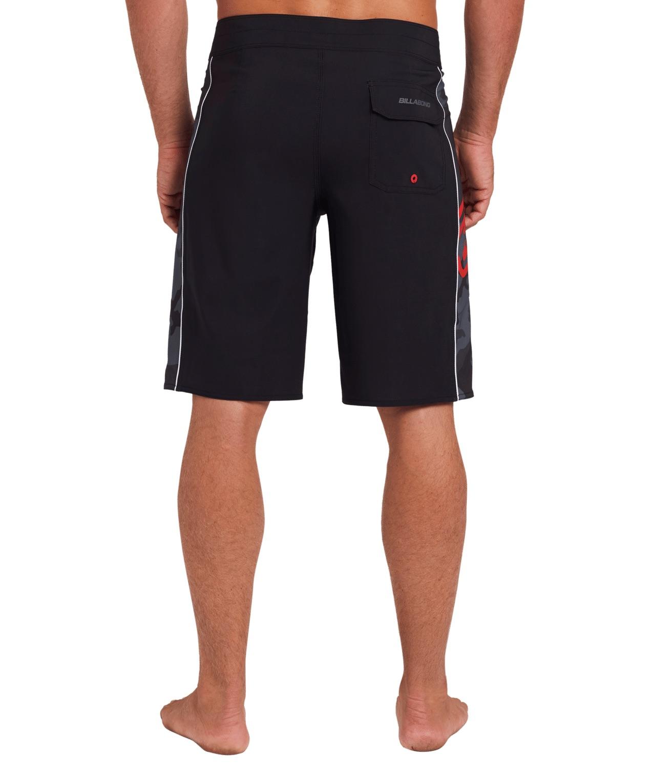 Mens A/Div Strike Mission Dbah 2.0 21" Boardshort - Black