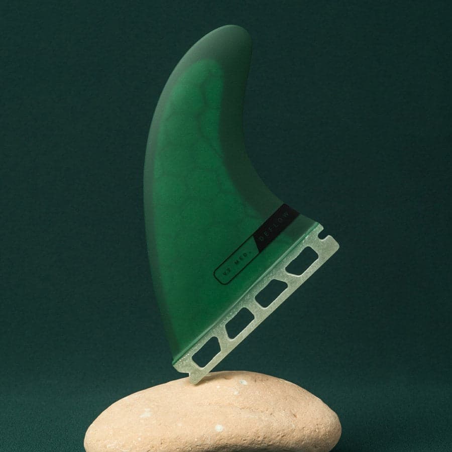 Bravosurf | DEFLOW THRUSTER FINS V.2 M | Green