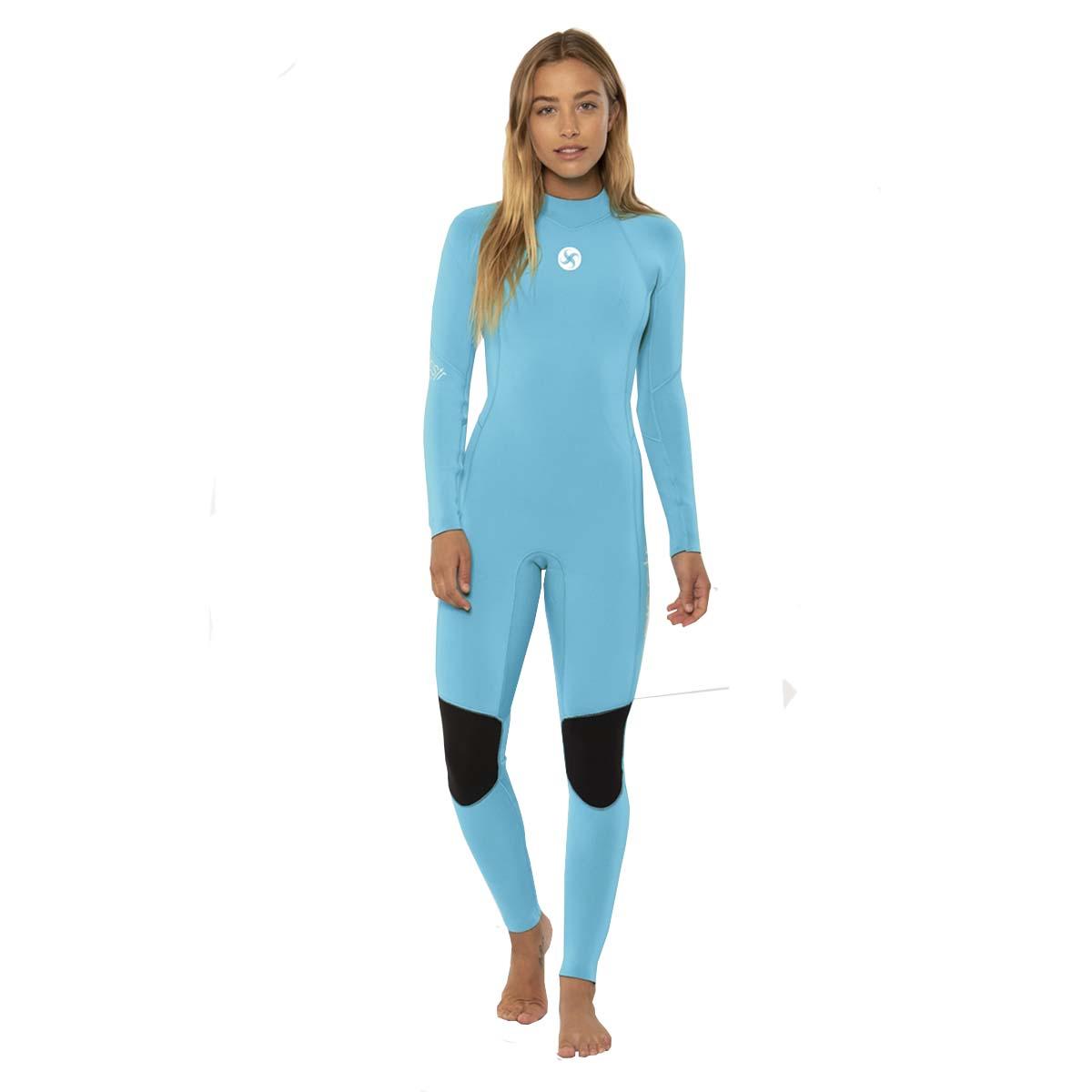 Sisstr 7 Seas 3/2 Back Zip Full - Blue Wetsuit