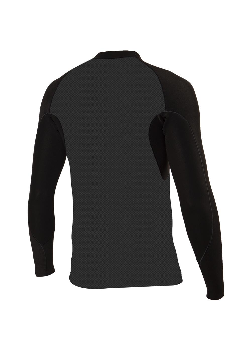 Vissla 1mm High Seas L/S Jacket - Phantom 2 - Back