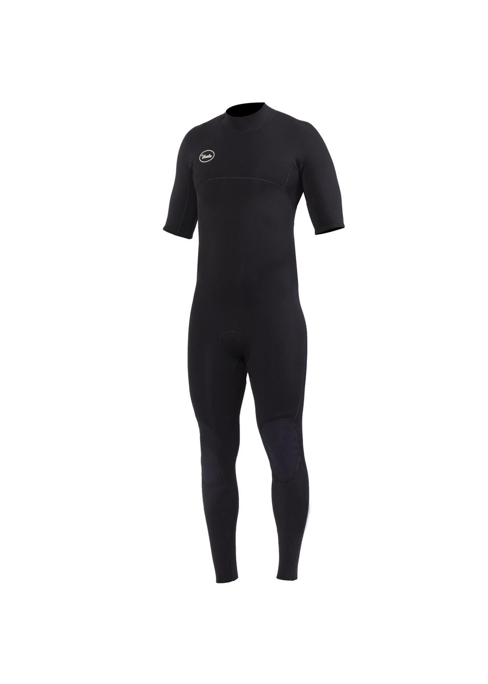 Vissla 7 Seas 2/2 Short Sleeve Full Back Zip - Black