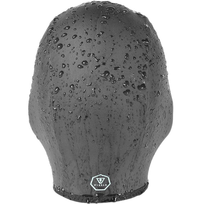 Vissla 7 Seas 3mm Hood - Black back wet