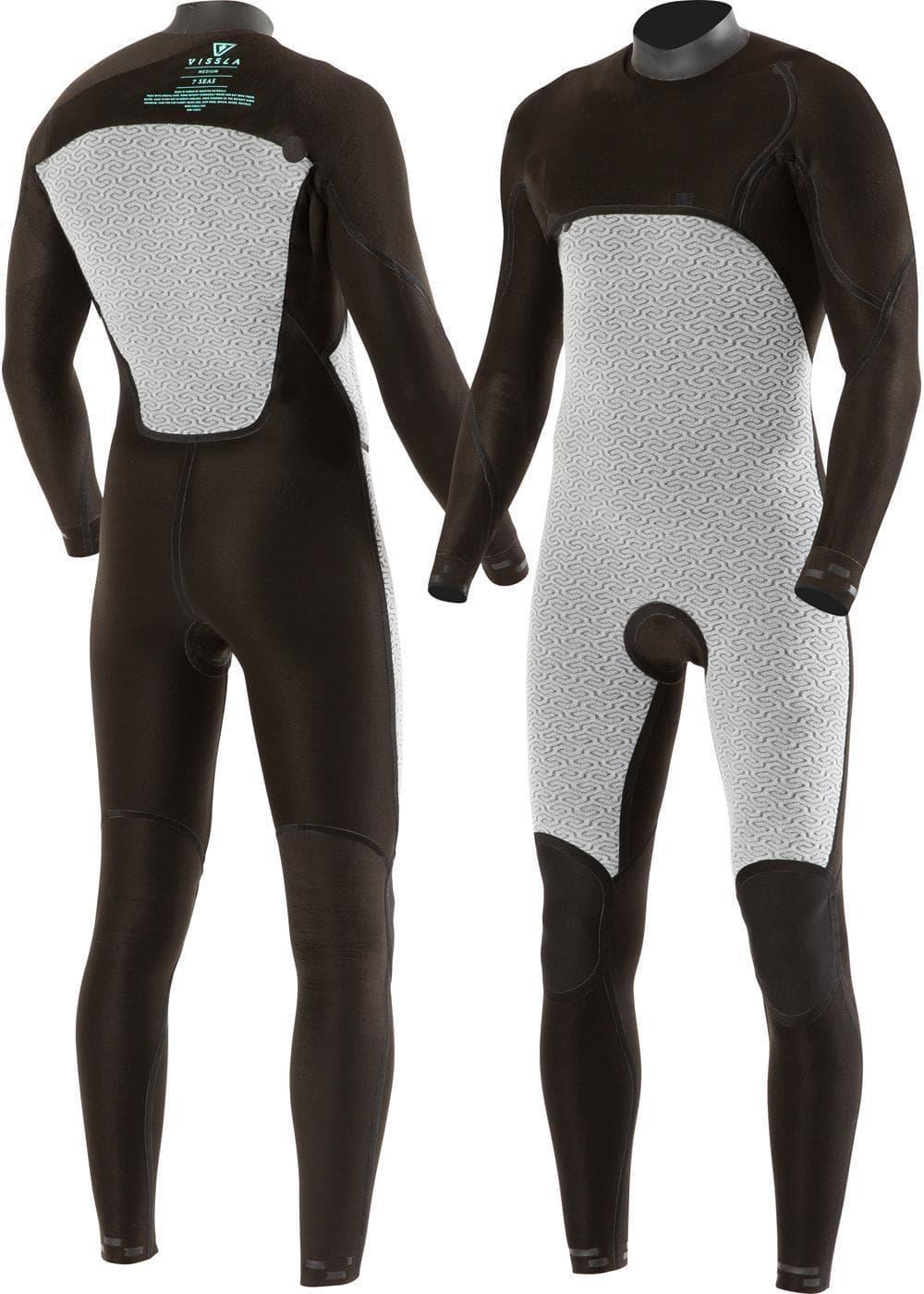 Vissla 7 Seas 2/2 Chest Zip Full Wetsuit - interior