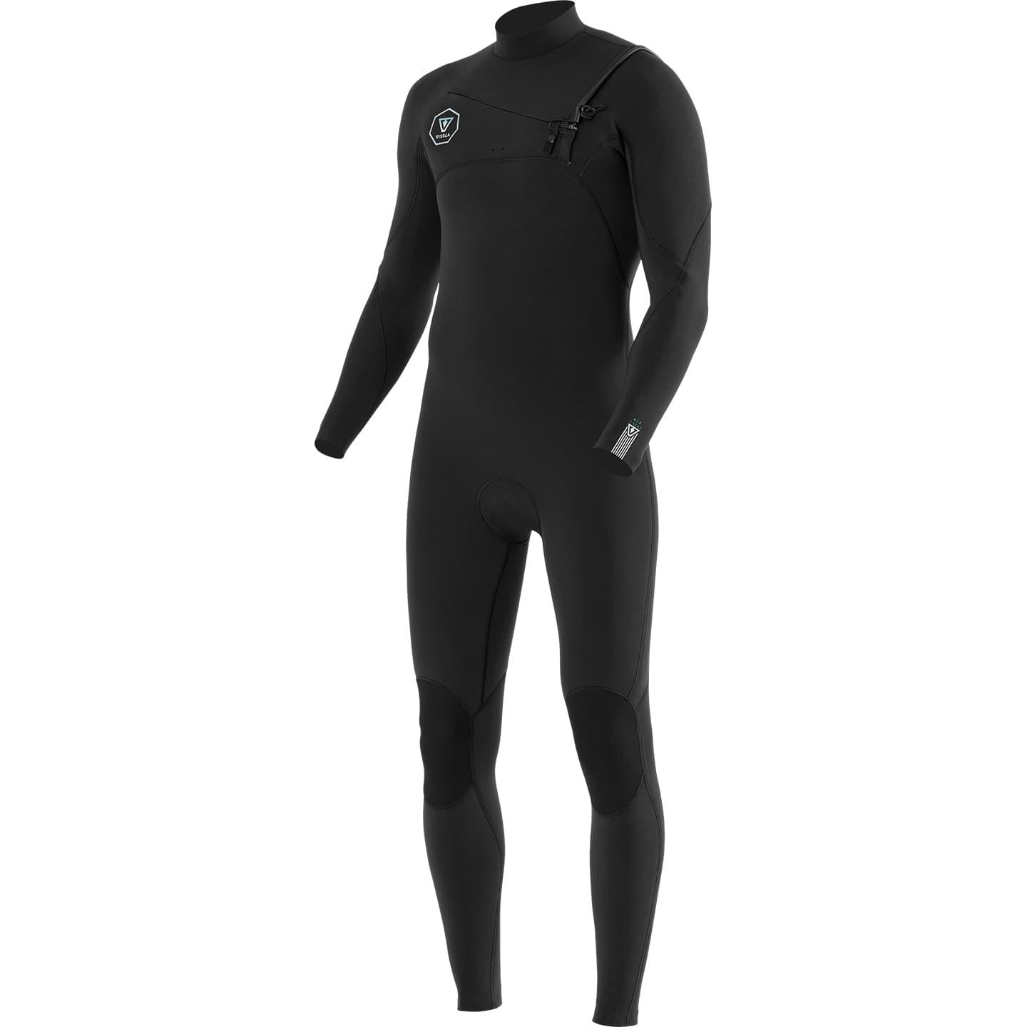 Vissla 7 Seas 2/2 Chest Zip Full Wetsuit - Black