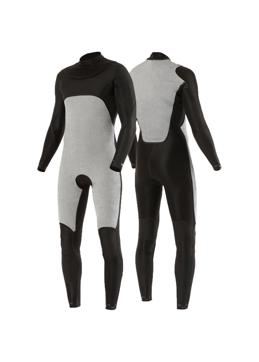 Vissla Boys 7 Seas 3/2 Back Zip Wetsuit - Baja Blue 2