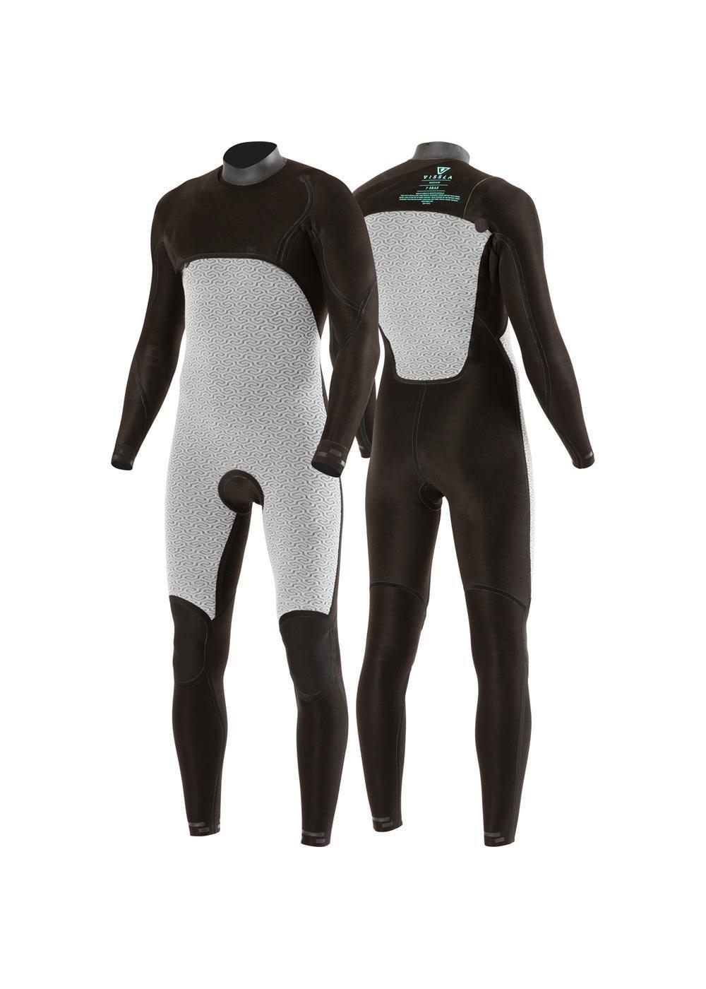 Vissla Boys 7 Seas Raditude 3/2 Chest Zip Wetsuit - Rusty Red 2
