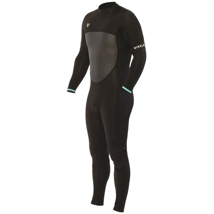 Vissla Easy Seas 3/2 Full Back Zip - Black front