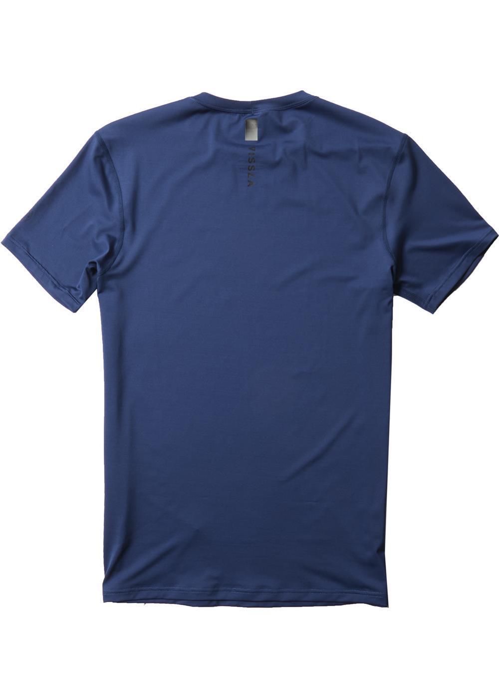 Vissla Easy Seas Eco Short Sleeve Surf Tee - Naval back