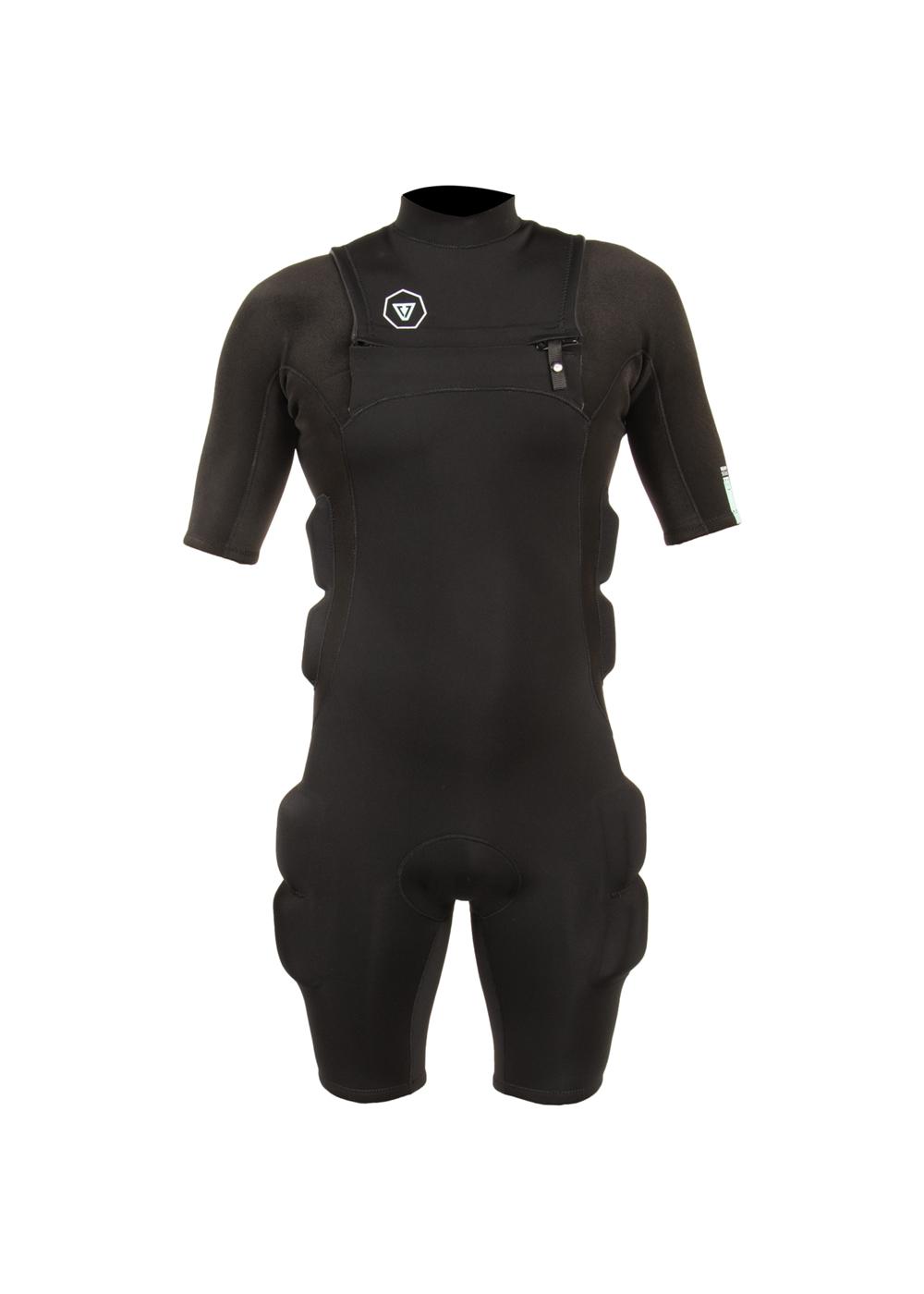 Vissla Heavy Seas 2/2 Impact Spring Suit - Black front