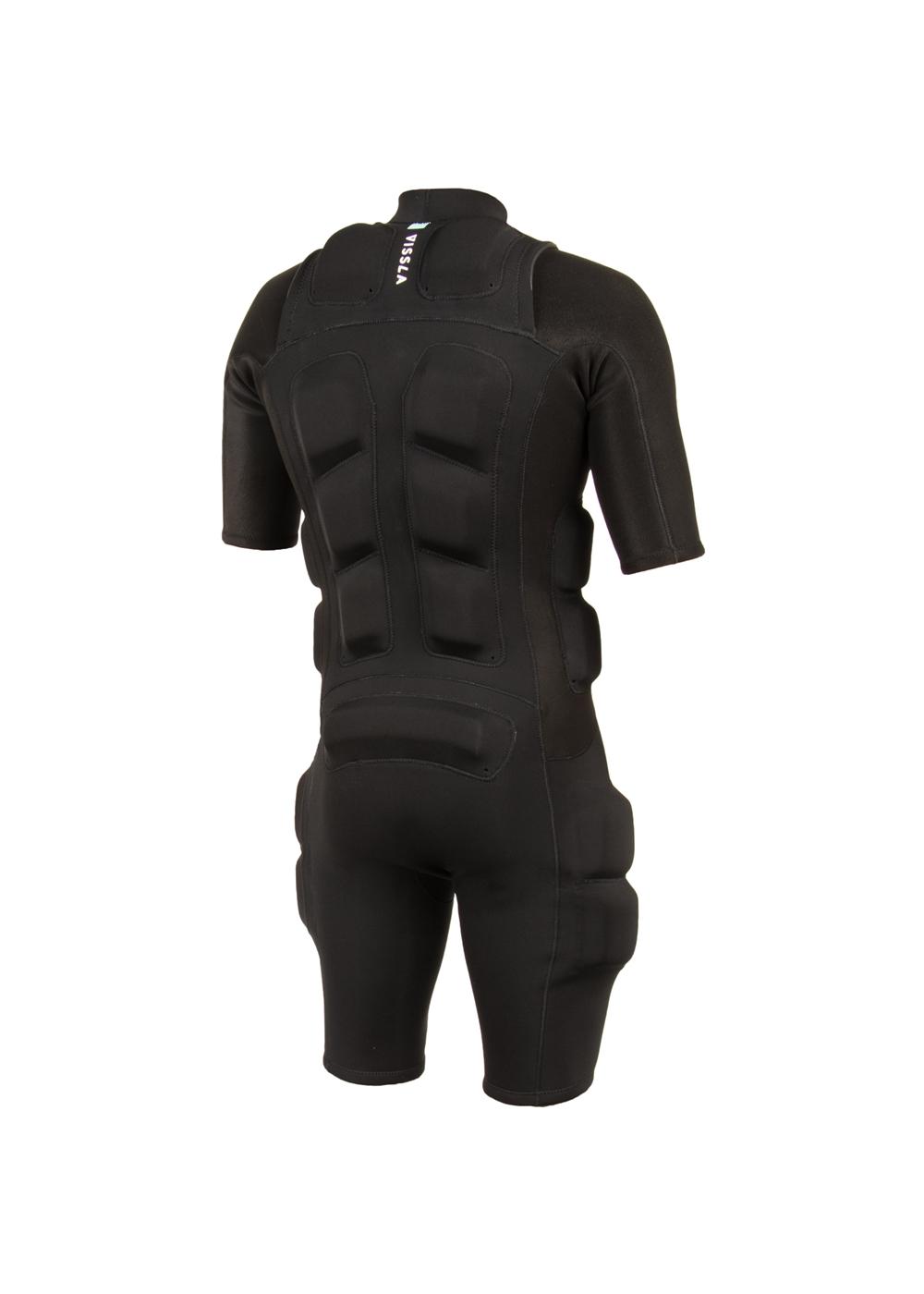 Vissla Heavy Seas 2/2 Impact Spring Suit - Black side back