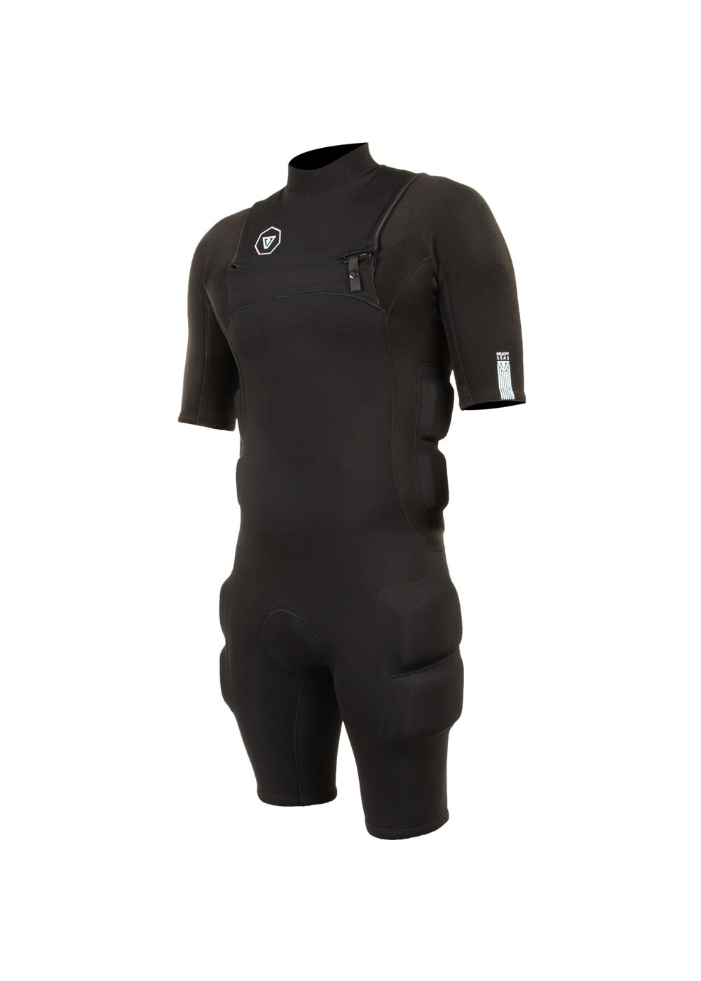 Vissla Heavy Seas 2/2 Impact Spring Suit - Black side front