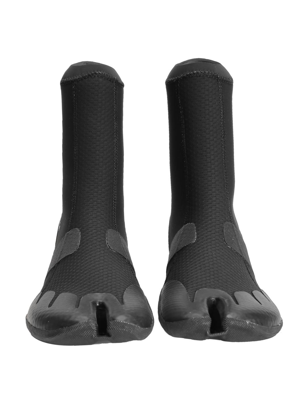 Vissla High Seas 3mm Split Toe Bootie - Black - Front