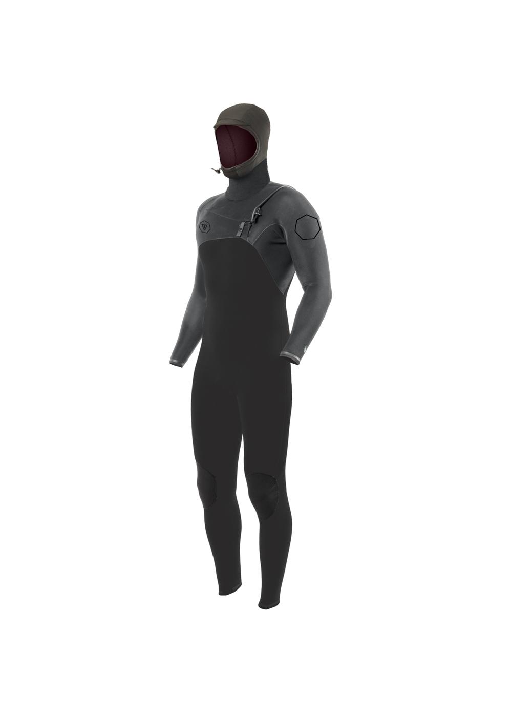 Vissla High Seas II 4/3 Hooded Men's Steamer Wetsuit - front