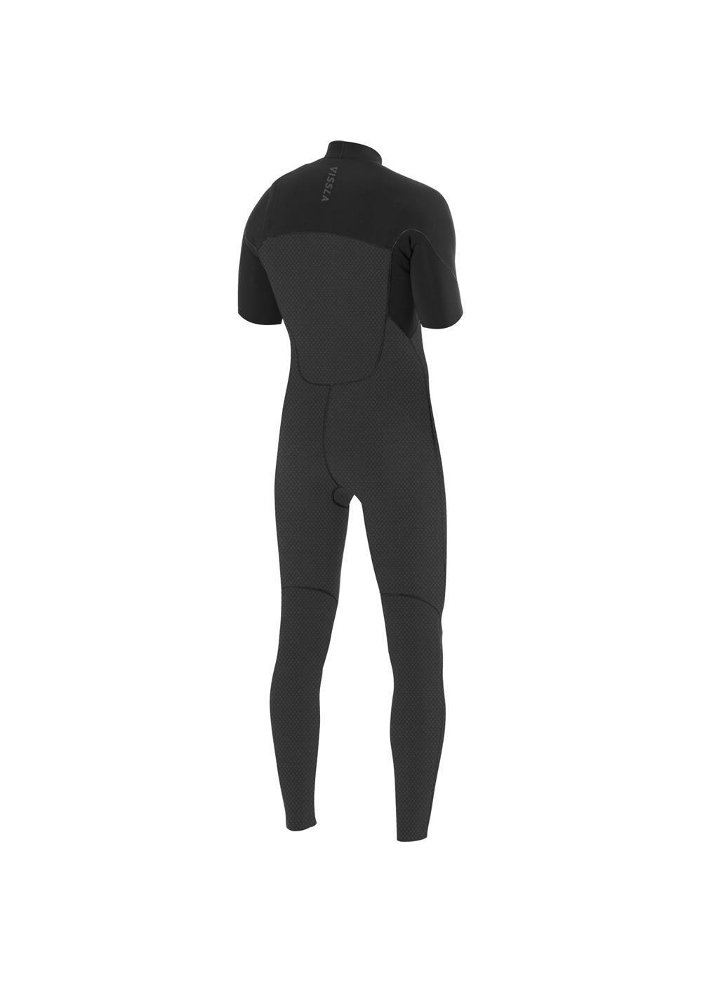 Vissla High Seas 2/2 S/S Full Wetsuit - Phantom - back