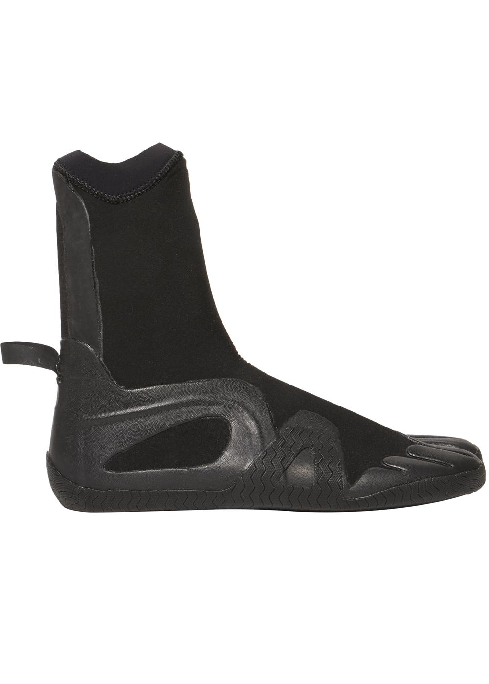 Vissla Seven Seas 3mm Split Toe Bootie - Black - Side