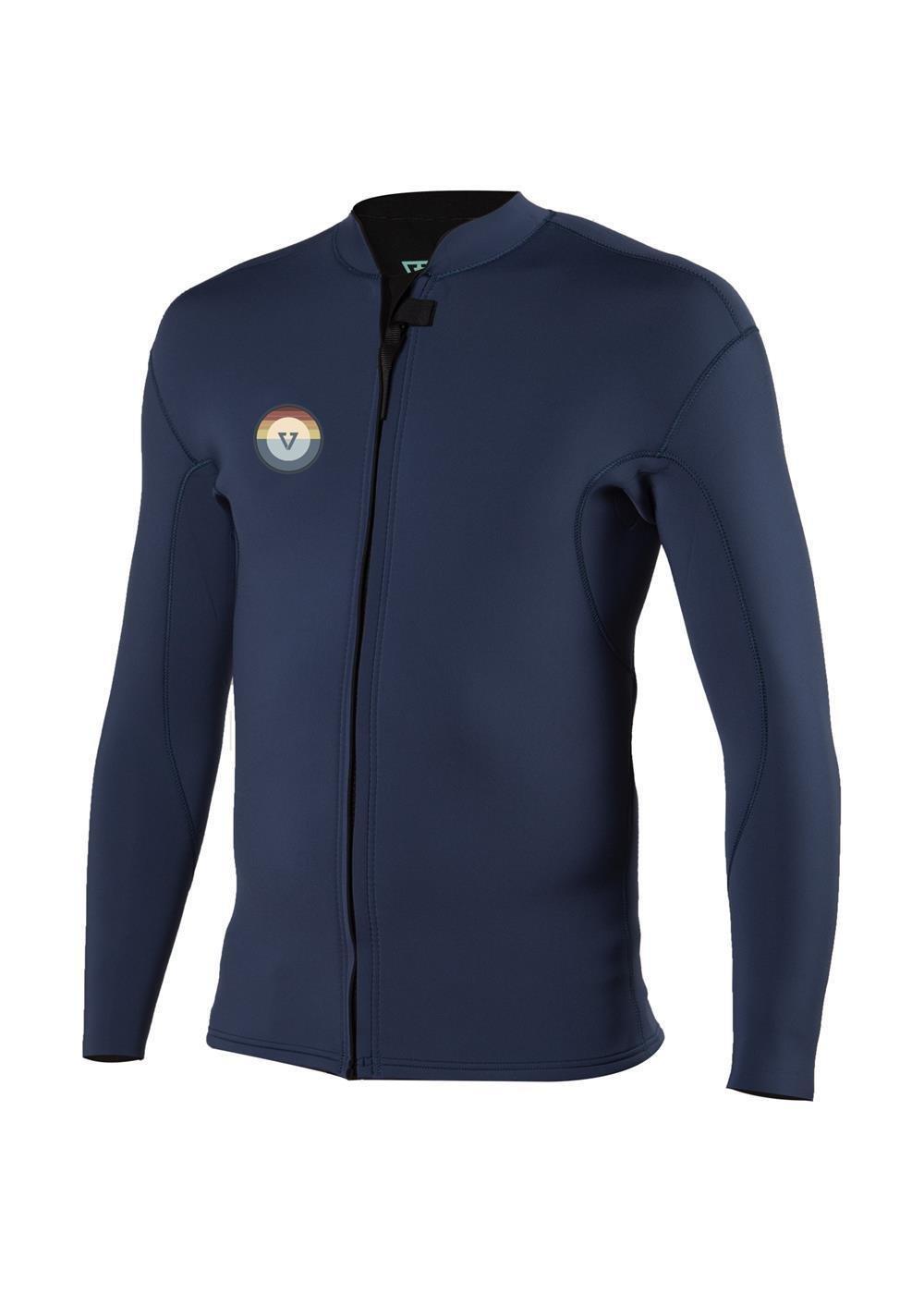 Vissla Solid Sets 2mm Wetsuit Jacket - Night - front