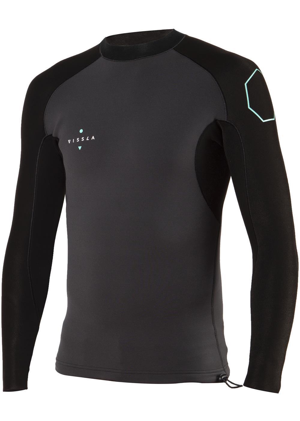 Vissla Youth 1mm High Seas Jacket Ls - Phantom front