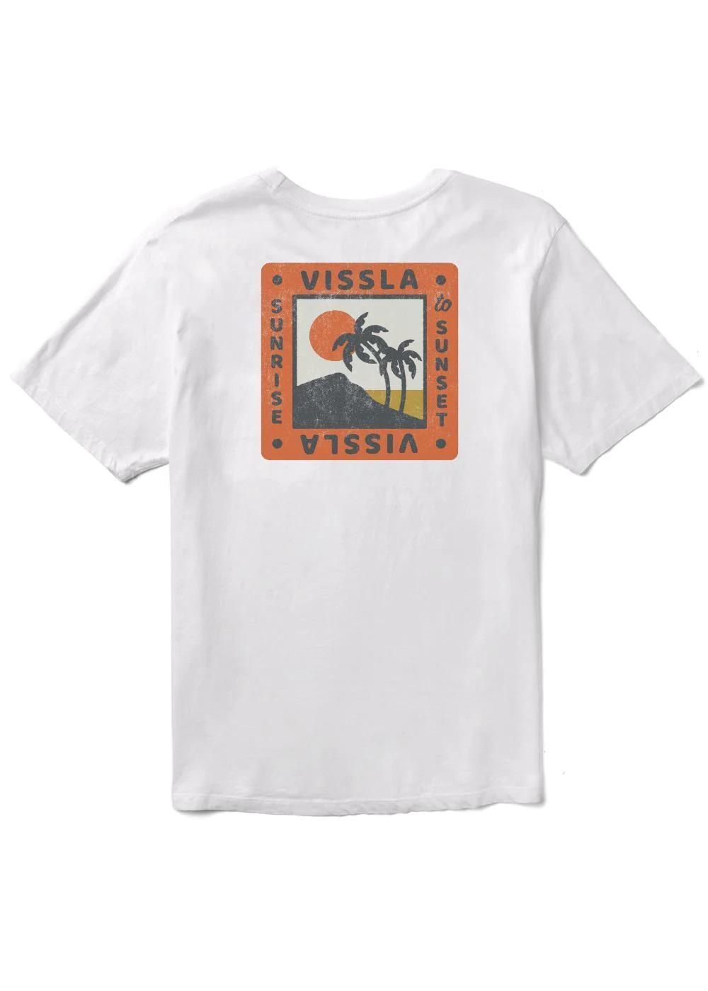 Sunrise Ss Organic Tee - White