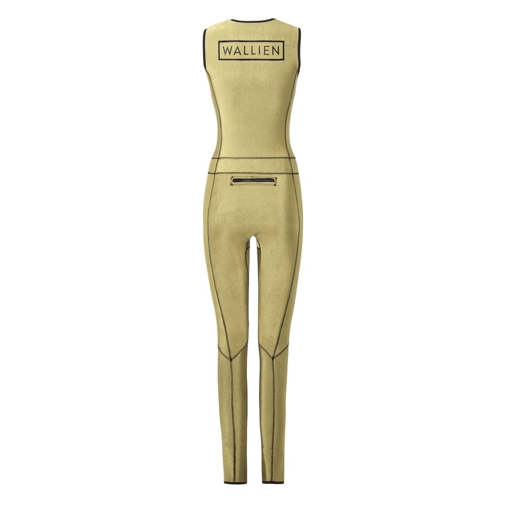 Wallien Long Jane Wetsuit - Silky Gold back
