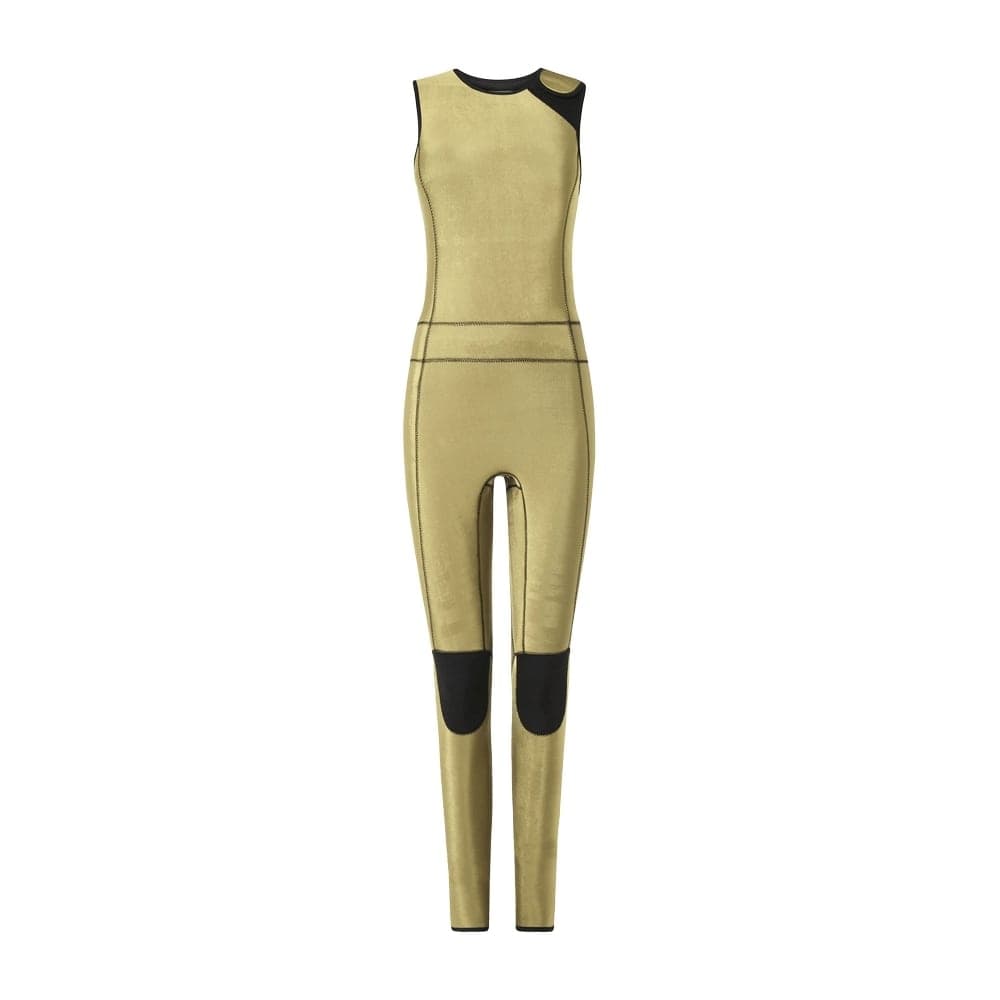 Wallien Long Jane Wetsuit - Silky Gold front