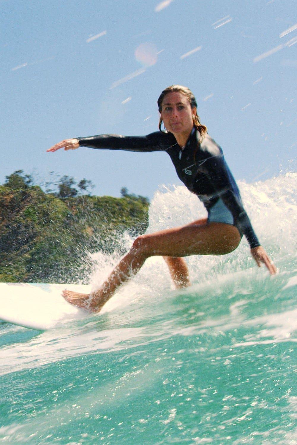 Nikki van Dijk Springsuit - Retro Monochrome model in action
