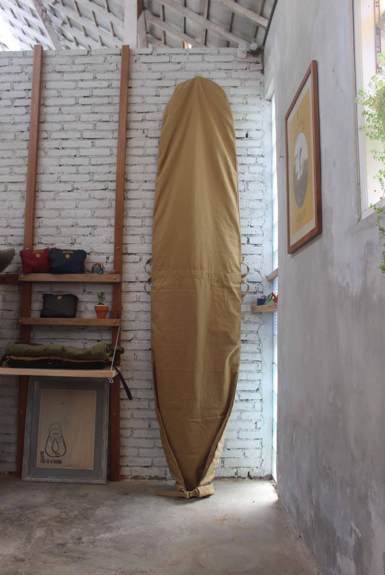 Roll-Bottom Canvas Surfboard Cover 6