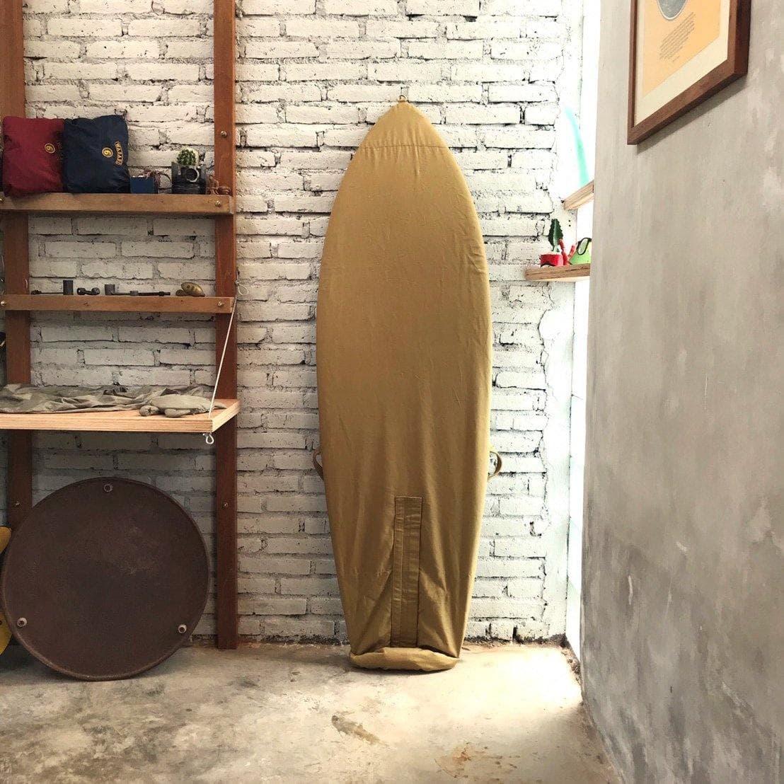 Roll-Bottom Canvas Surfboard Cover 2