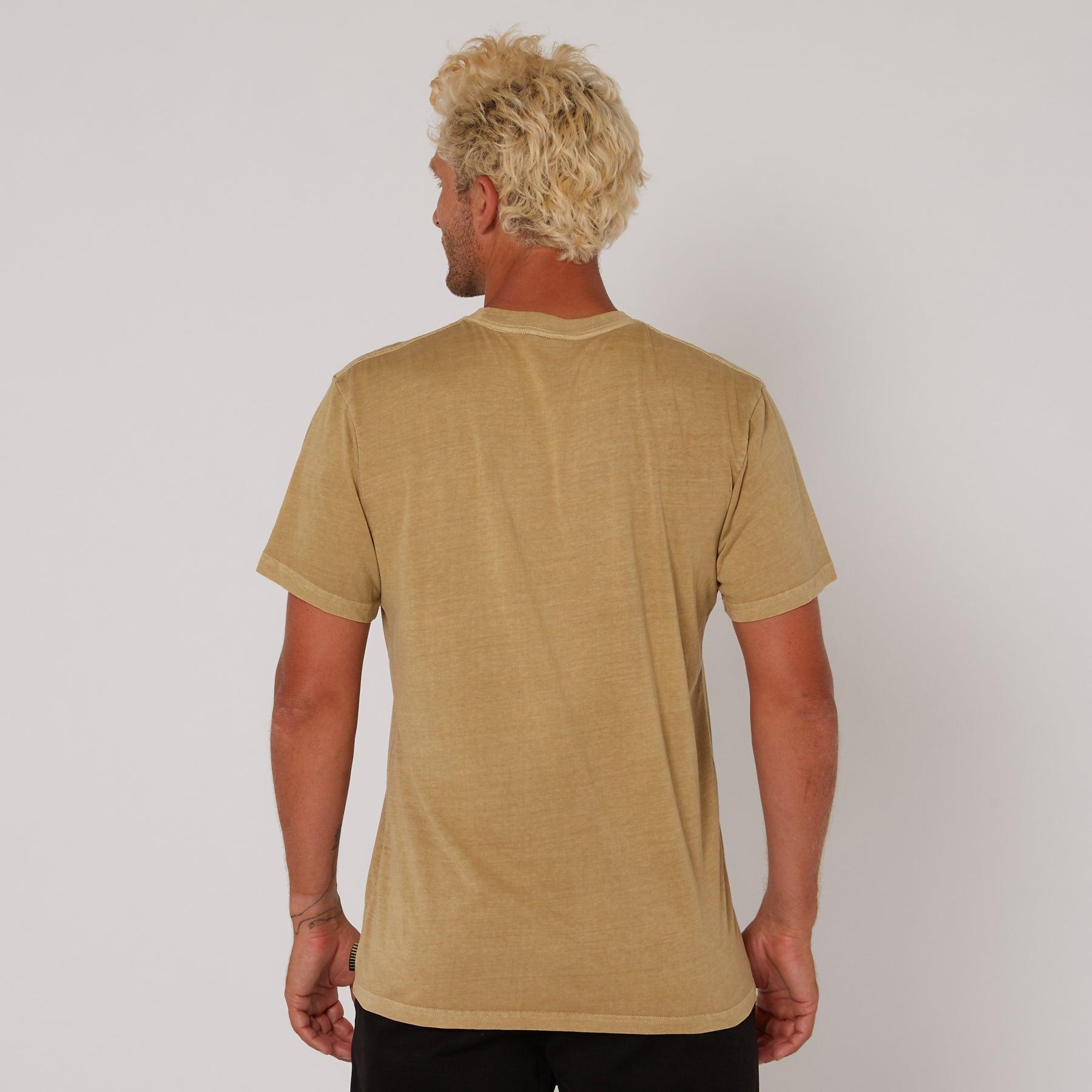 Washed Priority Tee - Sand