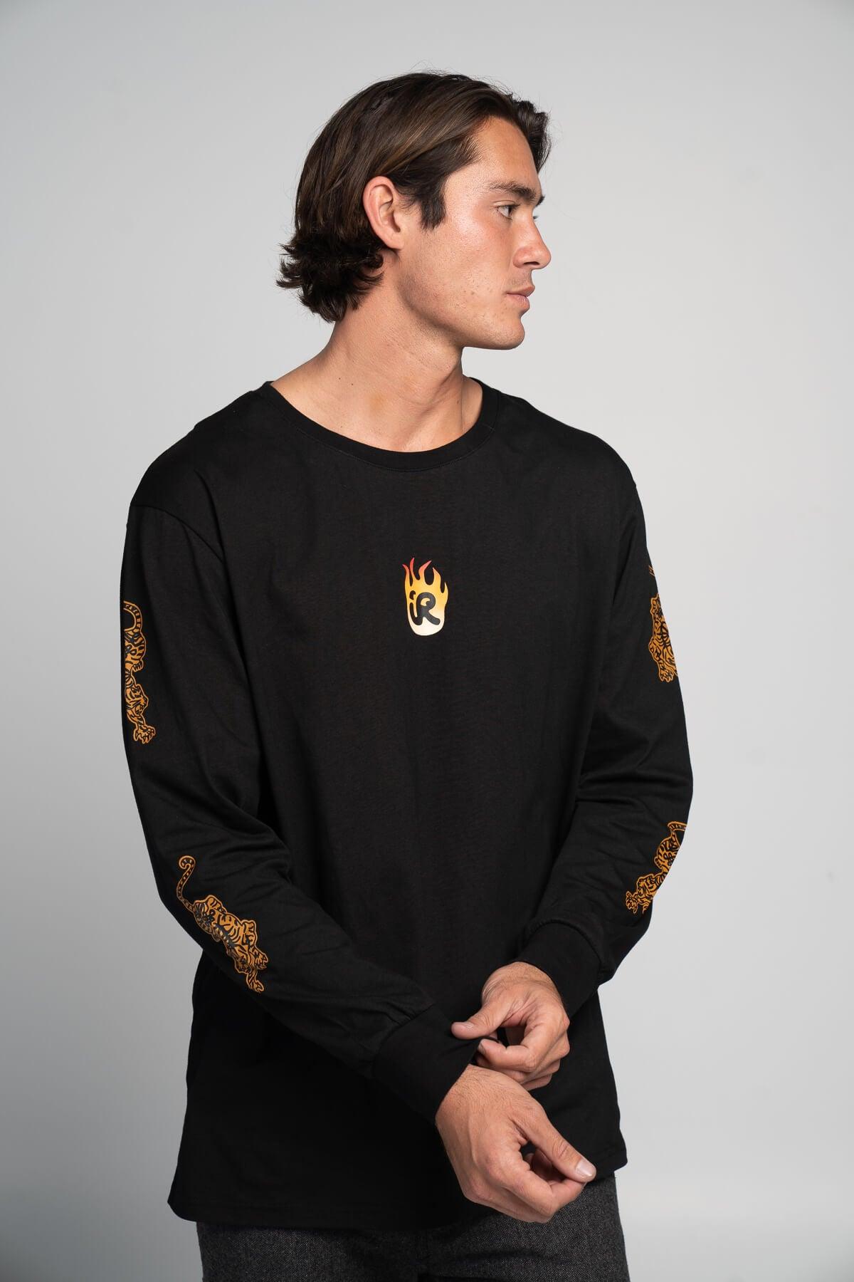 Inner Relm Bonfire Long Sleeve Hemp Tee