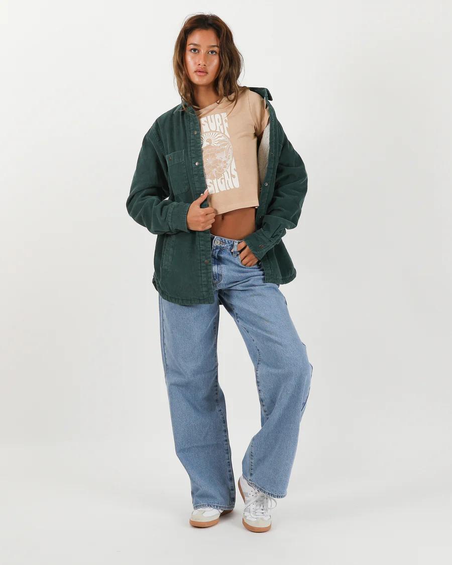 Whaler Cord Jacket - Emerald