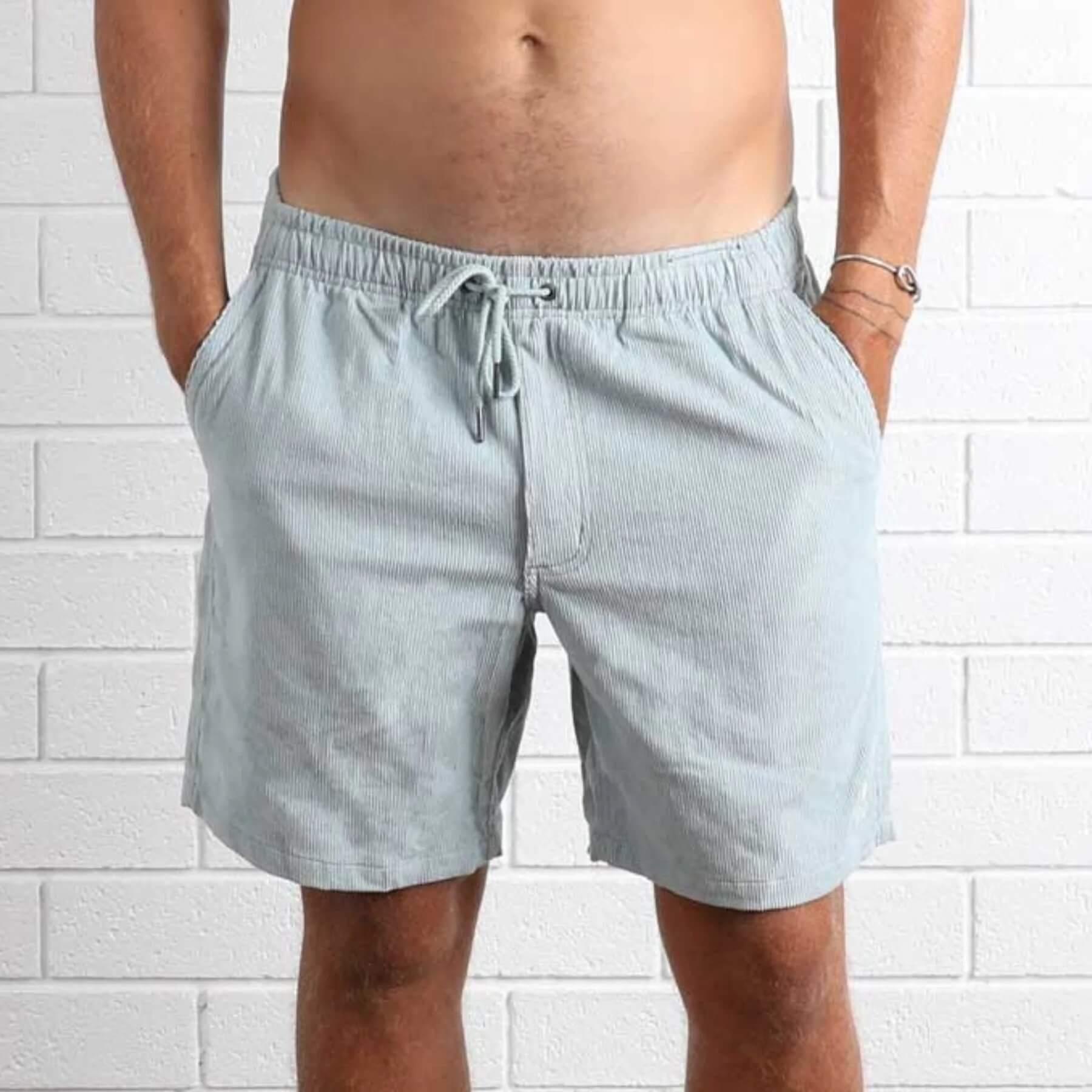 Whaler Cord Short - Ocean