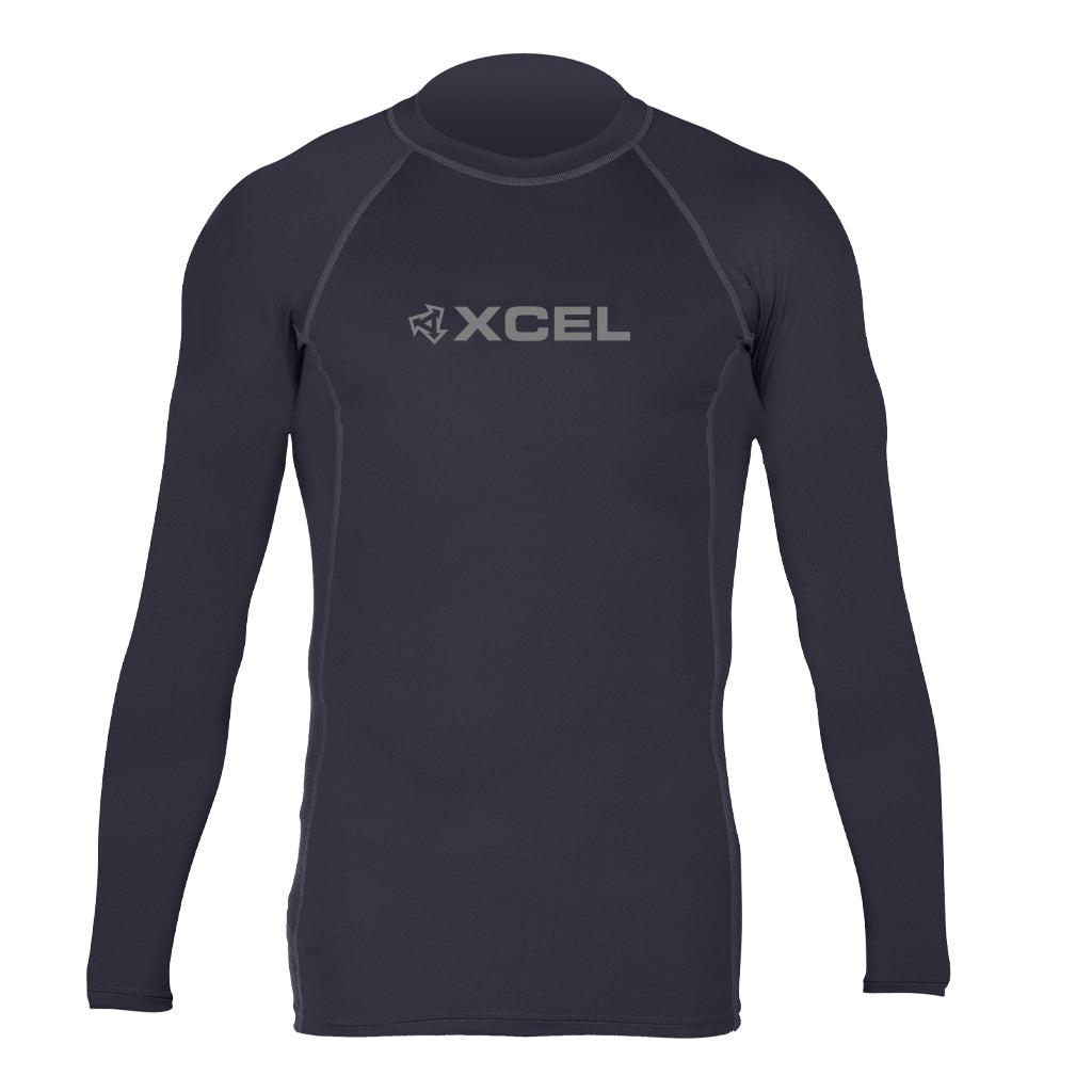 Mens Premium Long Sleeve UV - Black