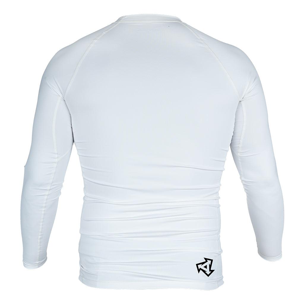 Mens Premium Long Sleeve UV - White