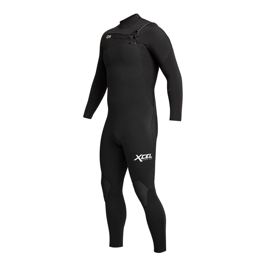 Youth Comp 3/2 Steamer Wetsuit - Black