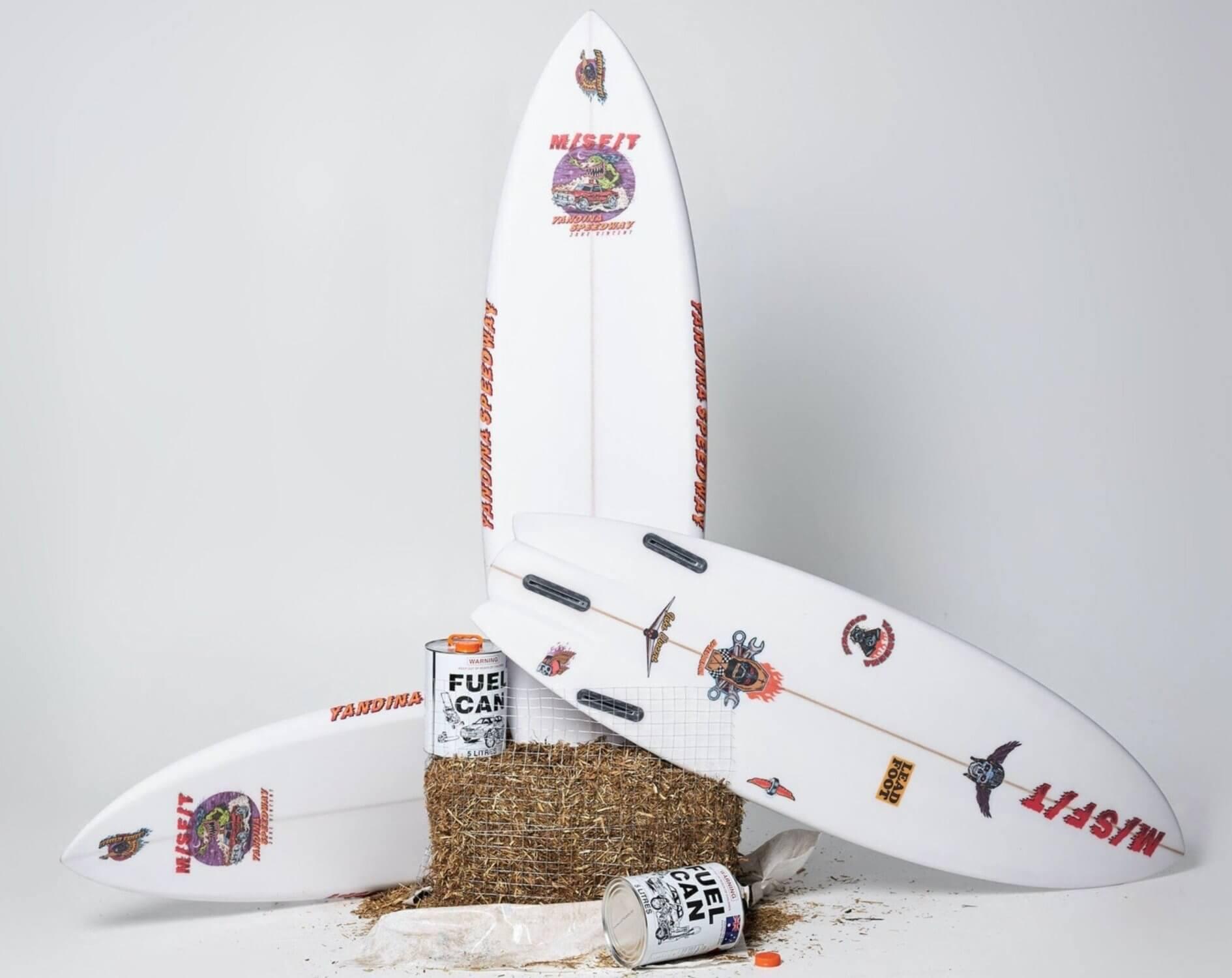 Yandina Speedway (Misfit Shapes) - 5' 10" x 19 5/8" x 2 1/4" x 30.5L - Futures 7