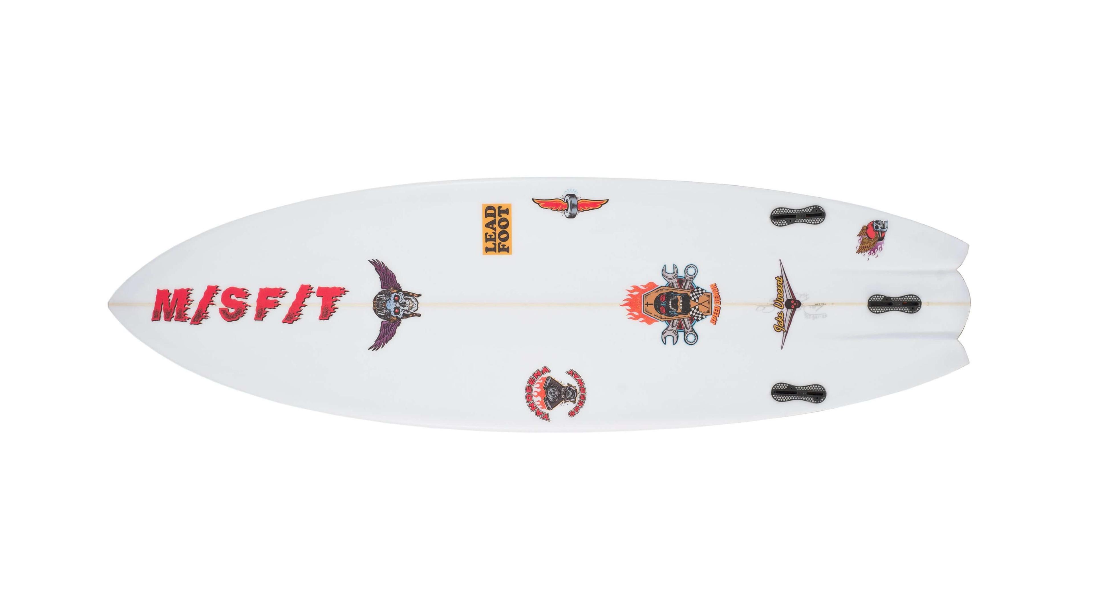 Yandina Speedway (Misfit Shapes) - 5' 10" x 19 5/8" x 2 1/4" x 30.5L - Futures 3