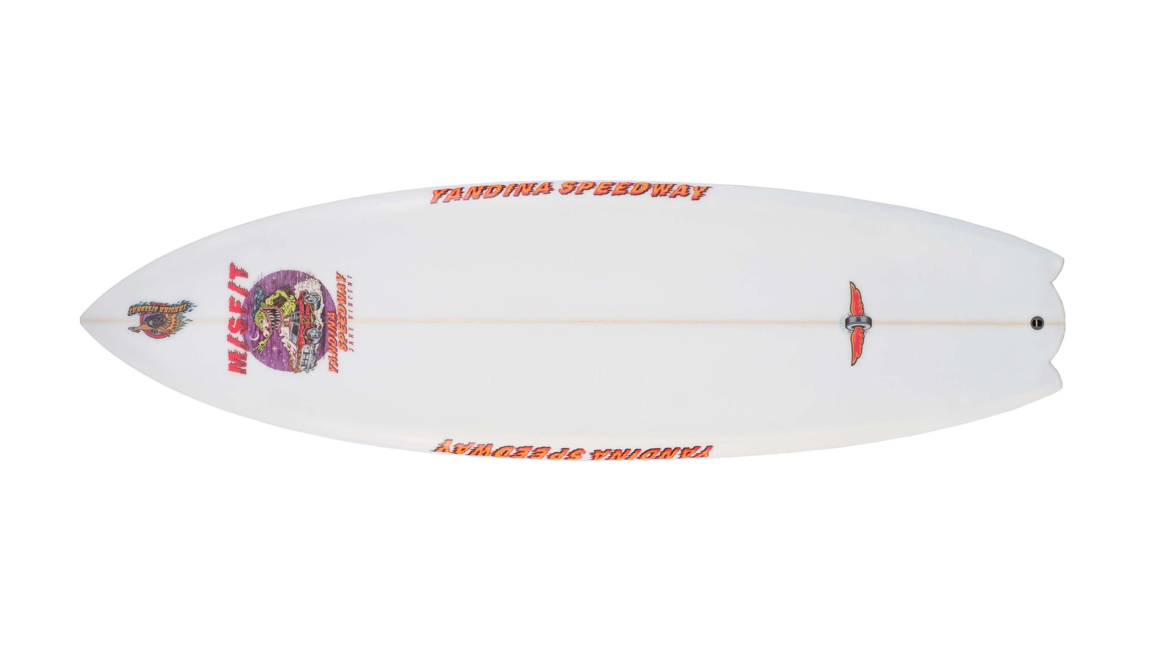 Yandina Speedway (Misfit Shapes) - 5' 9" x 19 1/2" x 2 3/16" x 29L - Futures 2