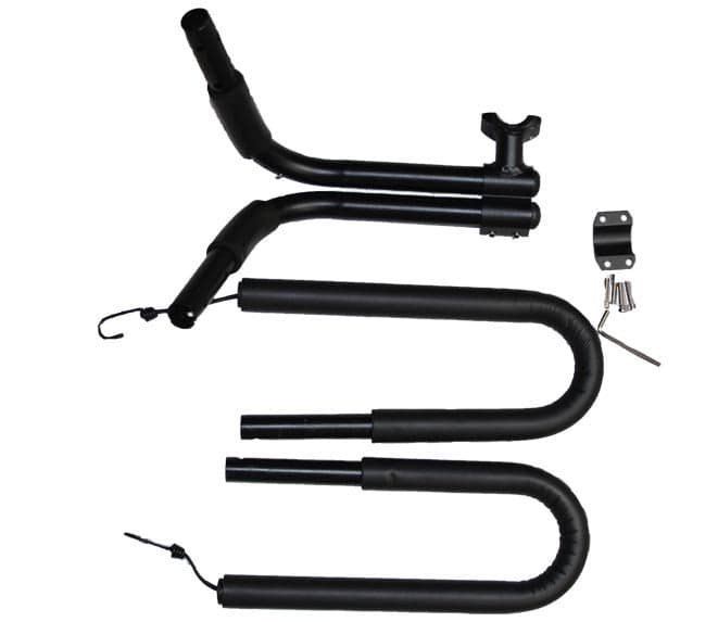 Curve Surfboard Bike Rack disassembled