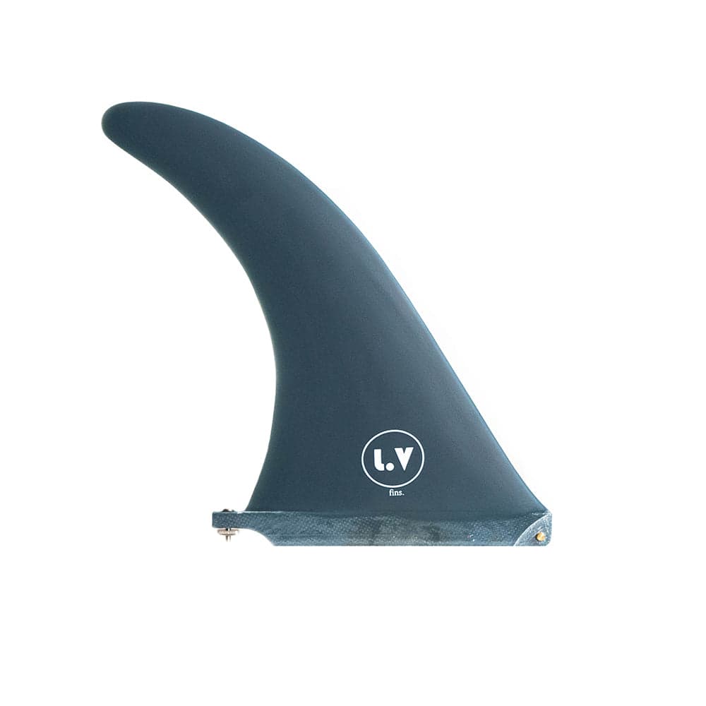 LVfins LB Classic Raked 11" Single Fin - Navy