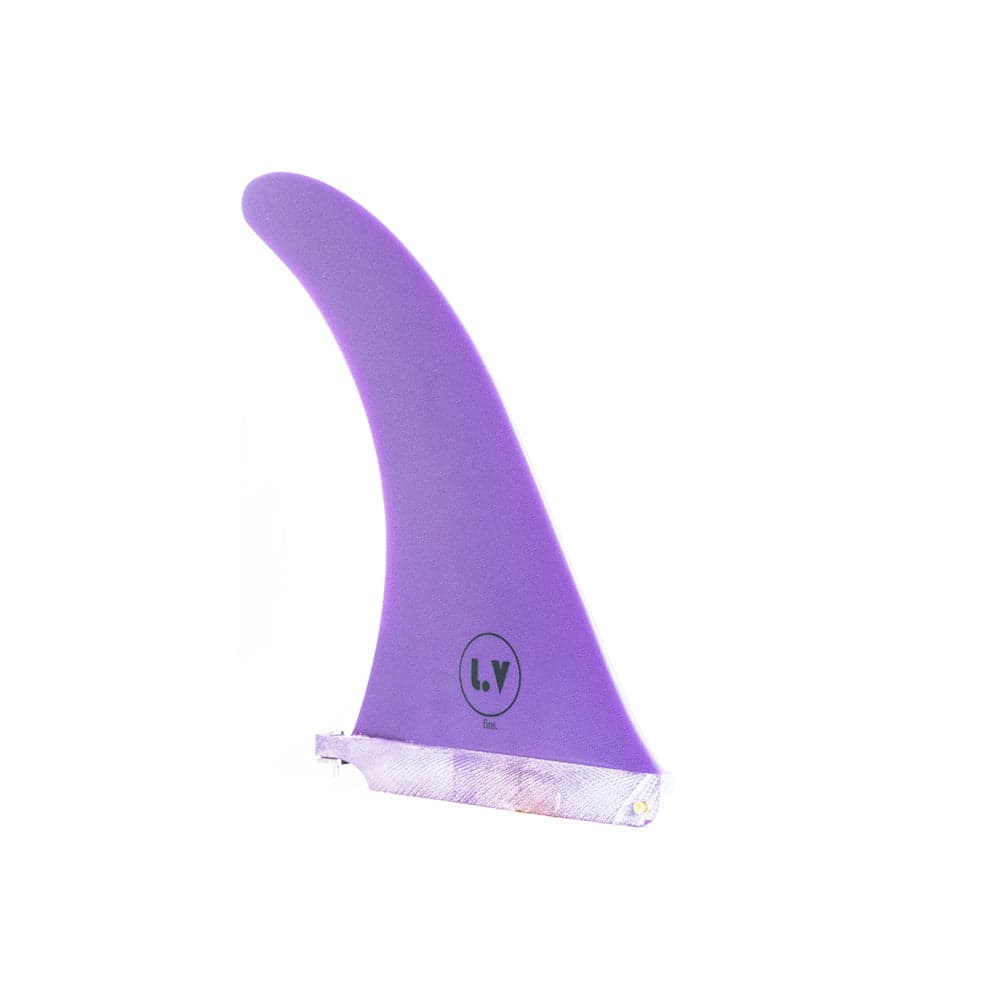 LB Classic Raked 9" Single Fin - Purple
