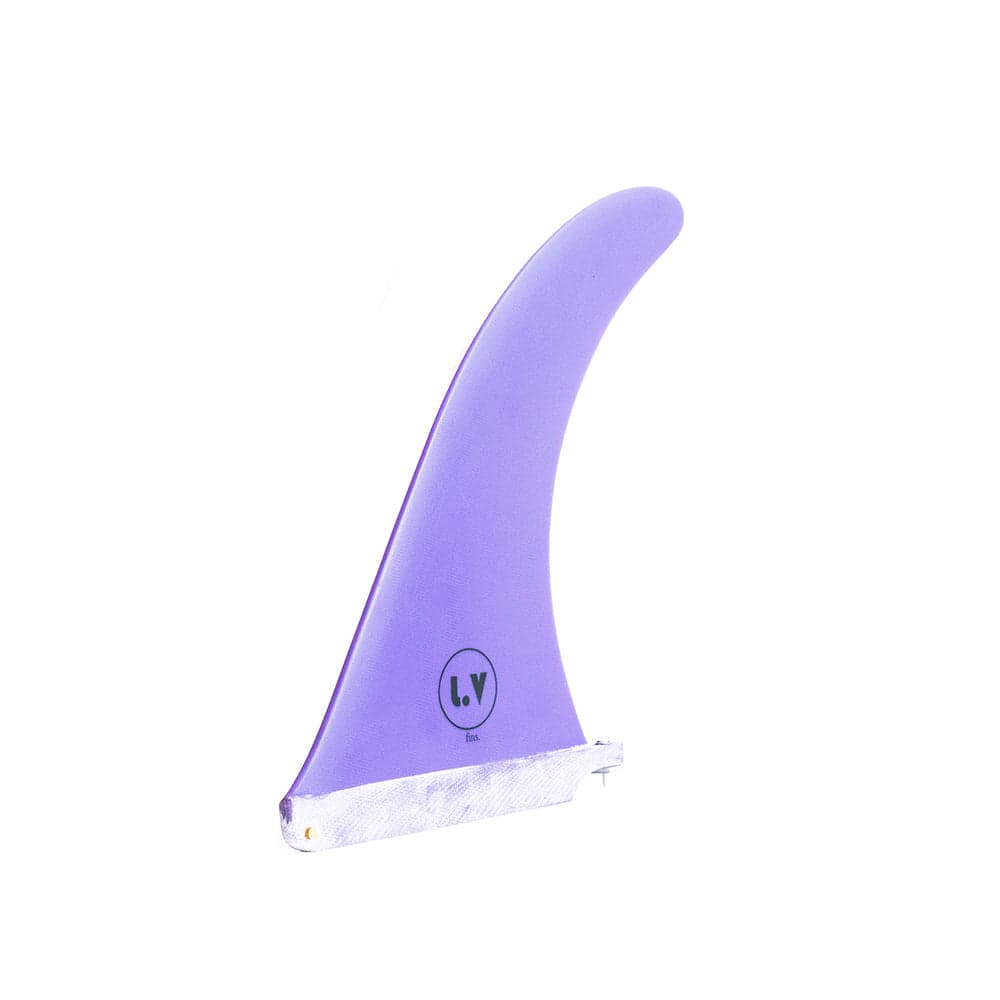 LB Classic Raked 9" Single Fin - Purple