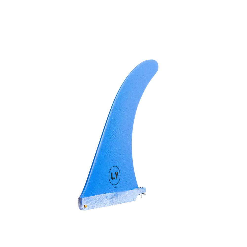 LVfins LB Classic Raked 11" Single Fin - Sea Blue