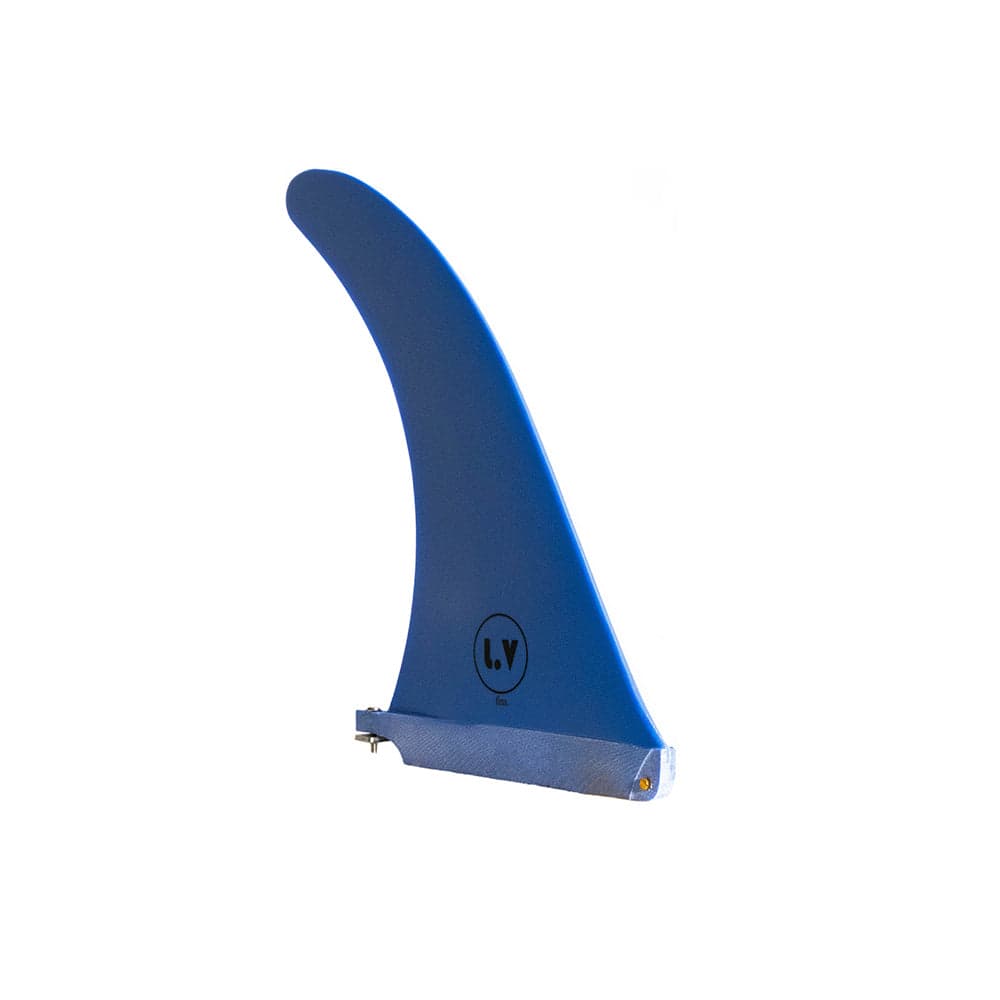 LVfins LB Classic Raked 11" Single Fin - Sea Blue