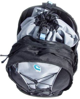 Curve Fatboy Backpack open